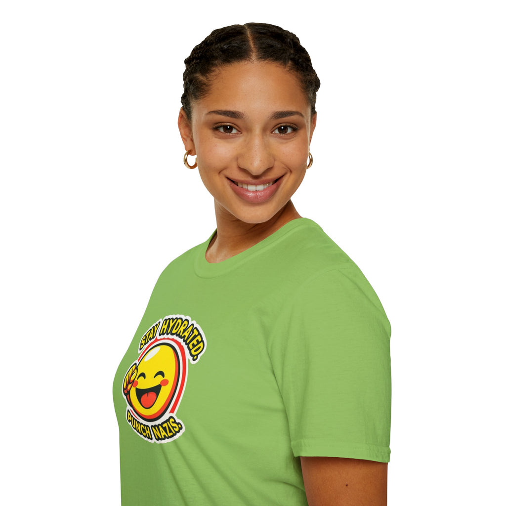 Stay Hydrated, Punch Nazis T-Shirt
