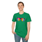 Rainbow Sunglasses Unisex t-shirt