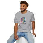 Queer People Belong Everywhere t-shirt