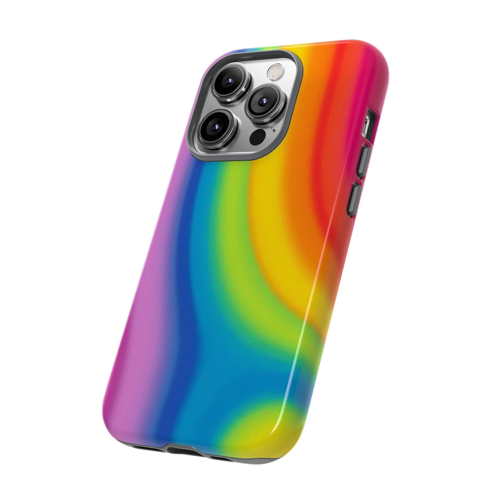 Rainbow Swirl Tough Phone Case for iPhone