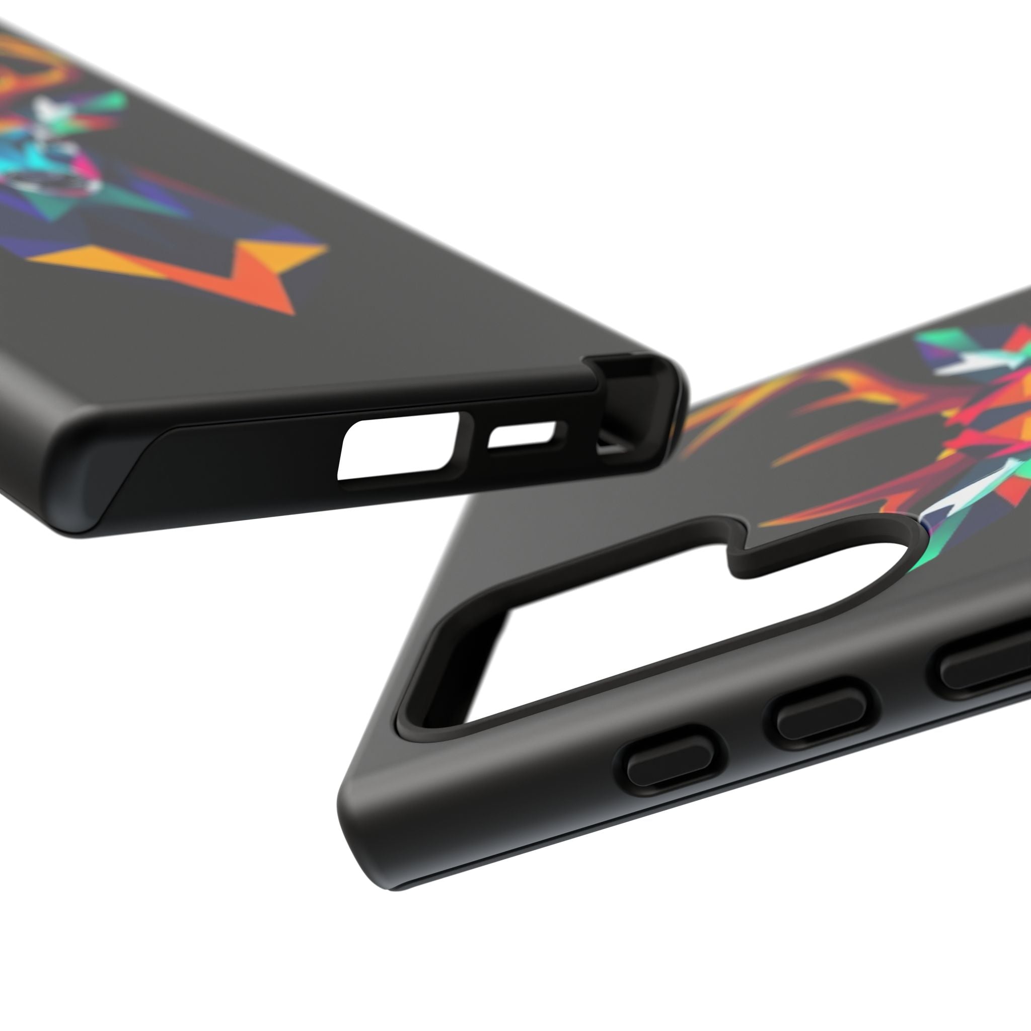Colorful Fractal Deer Art Design Tough Case For Android & iPhone