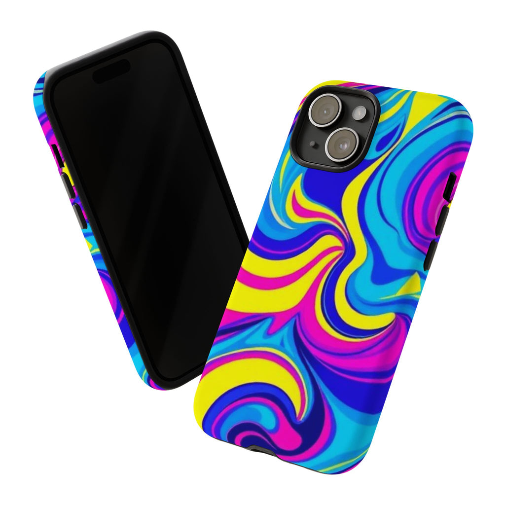 Psychedelic Swirl Tough Phone Case for iPhone