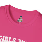 Girls Just Wanna Have Fundamental Human Rights Unisex Softstyle T-Shirt - EqualiTees.Me