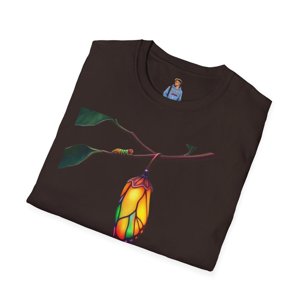 Rainbow Butterfly Cocoon Pride T-Shirt