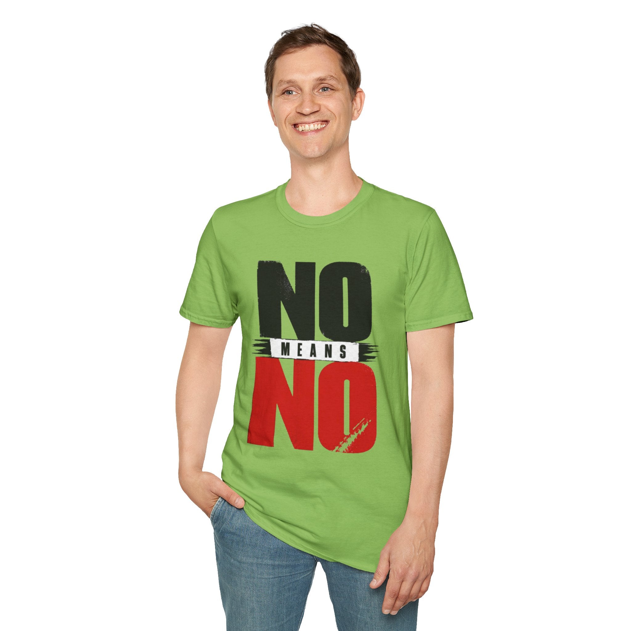 NO Means NO T-Shirt — Consent Awareness Graphic Tee