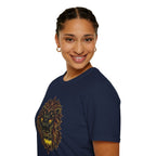 Black & Proud Lion Softstyle T-Shirt - Unisex Graphic Tee