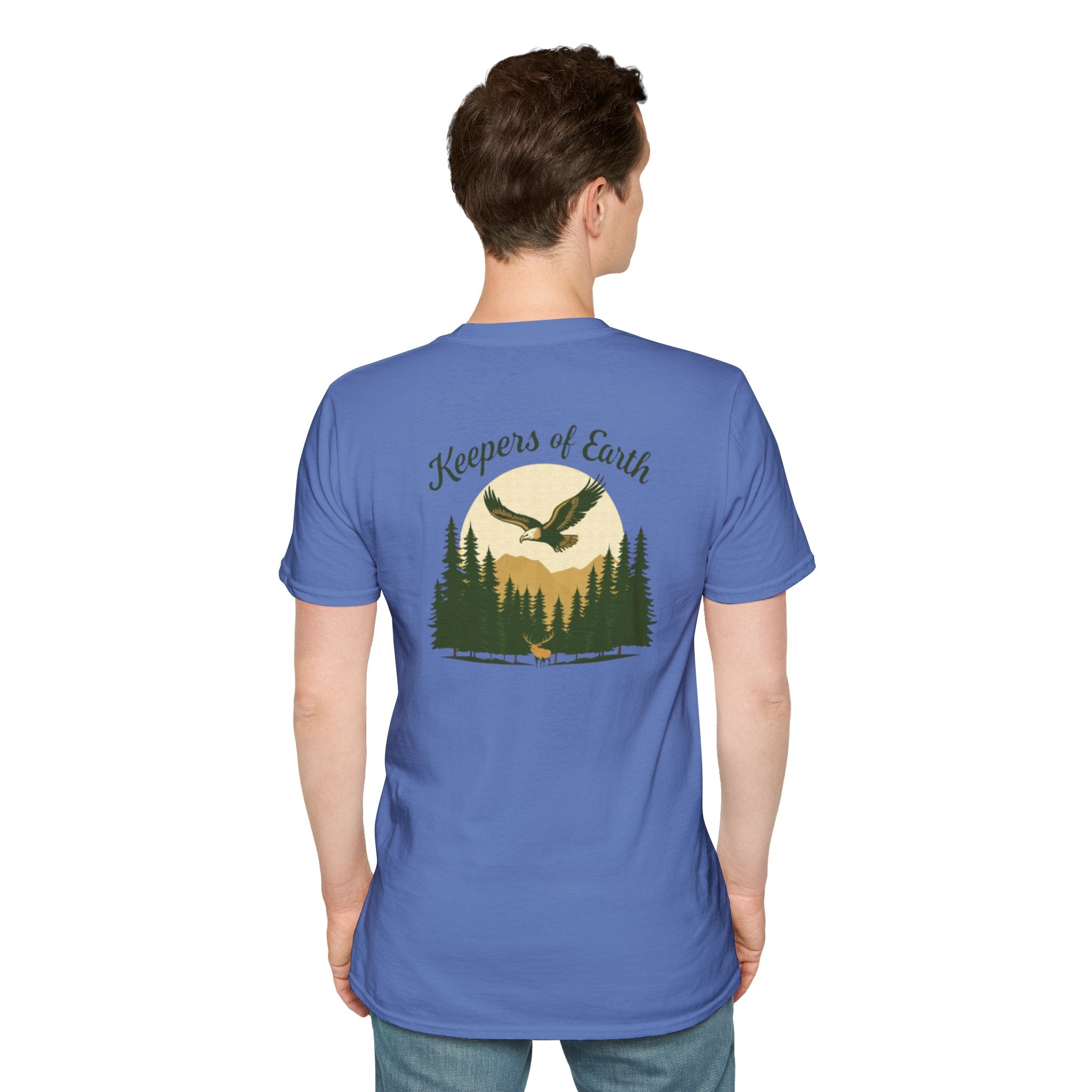 Keepers of the Earth Eagle and Elk T-shirt