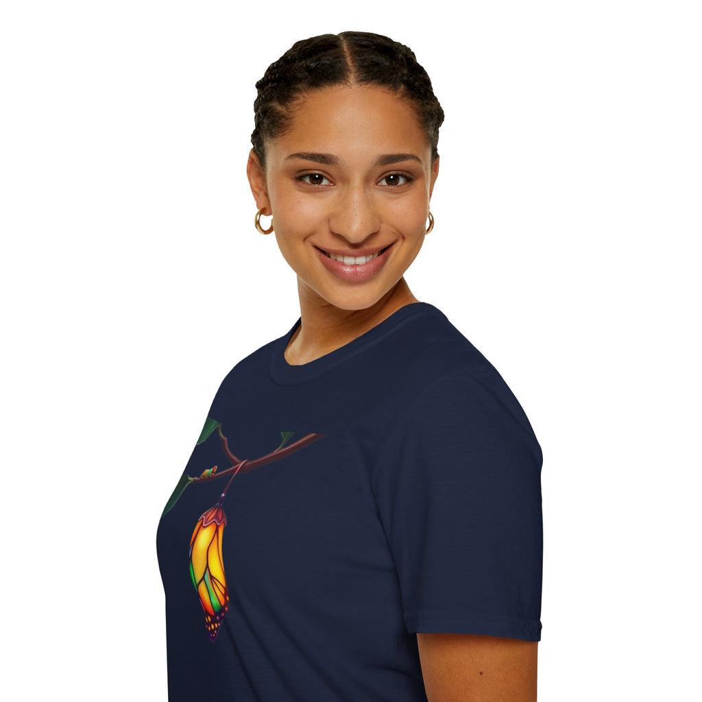 Rainbow Butterfly Cocoon Pride T-Shirt