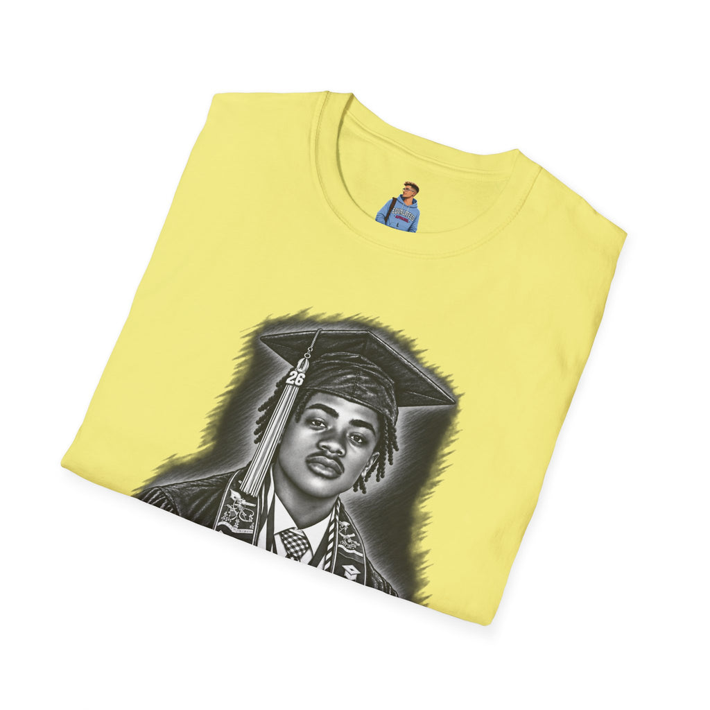Portrait Front and Back - In Memory of Pierre Damas Bel T-Shirt