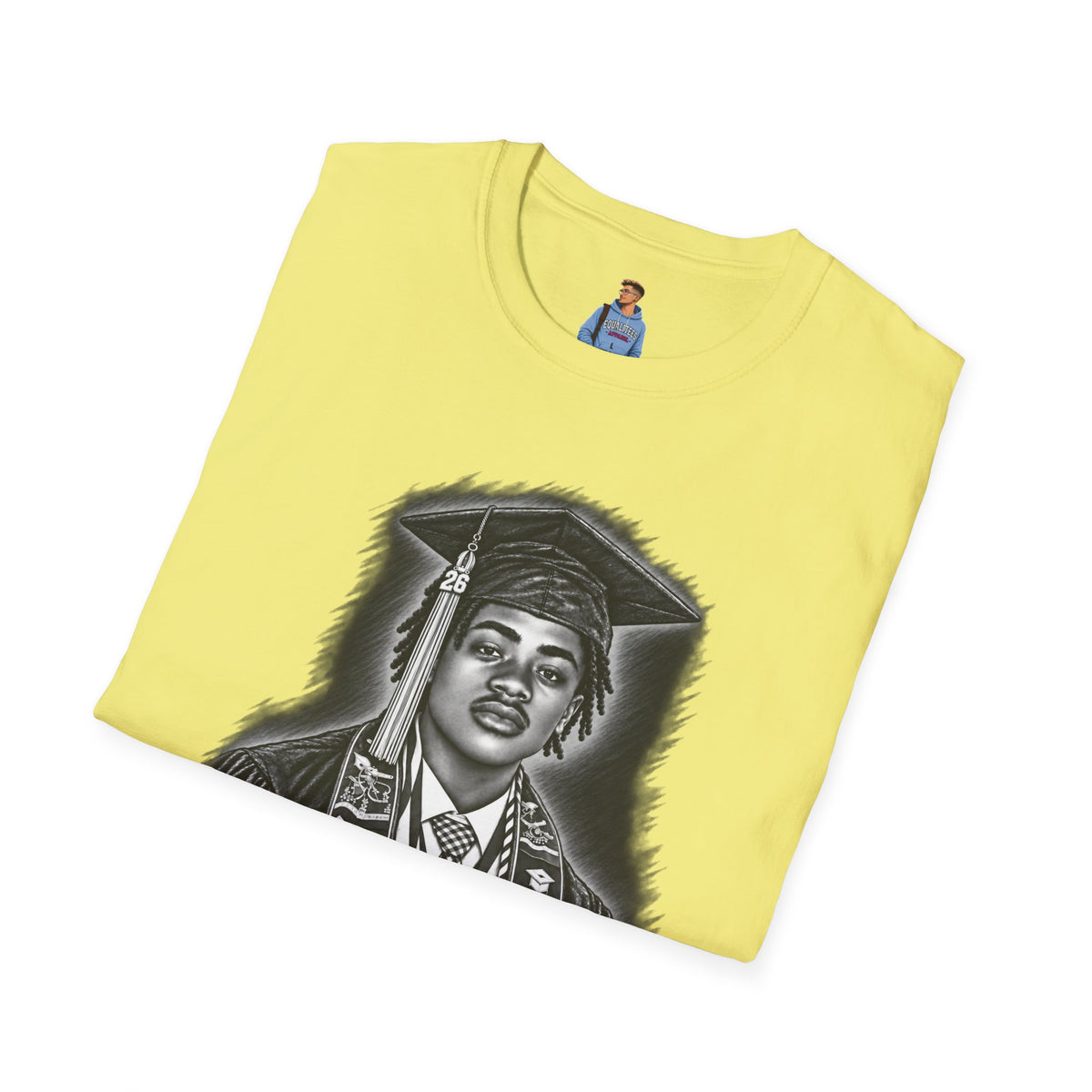 Portrait Front and Back - In Memory of Pierre Damas Bel T-Shirt
