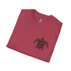 Island Pride Sea Turtle Unisex Softstyle T-shirt