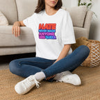 LGBTQ+ Pride Unisex T-Shirt - "Hate Never Made Anyone Less Queer" & "We All Belong" Design