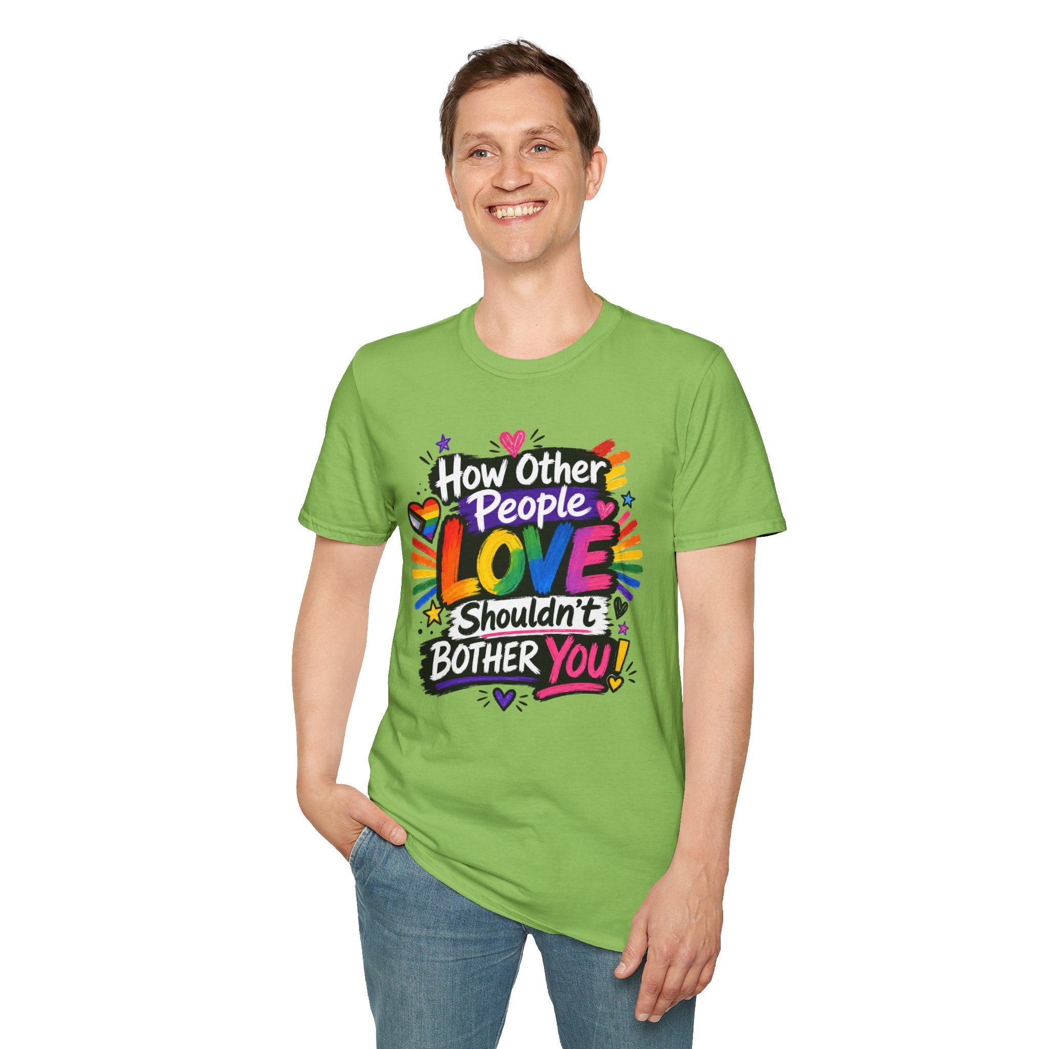 How Other People Love Rainbow T-Shirt — Inspirational LGBTQ+ Pride Tee