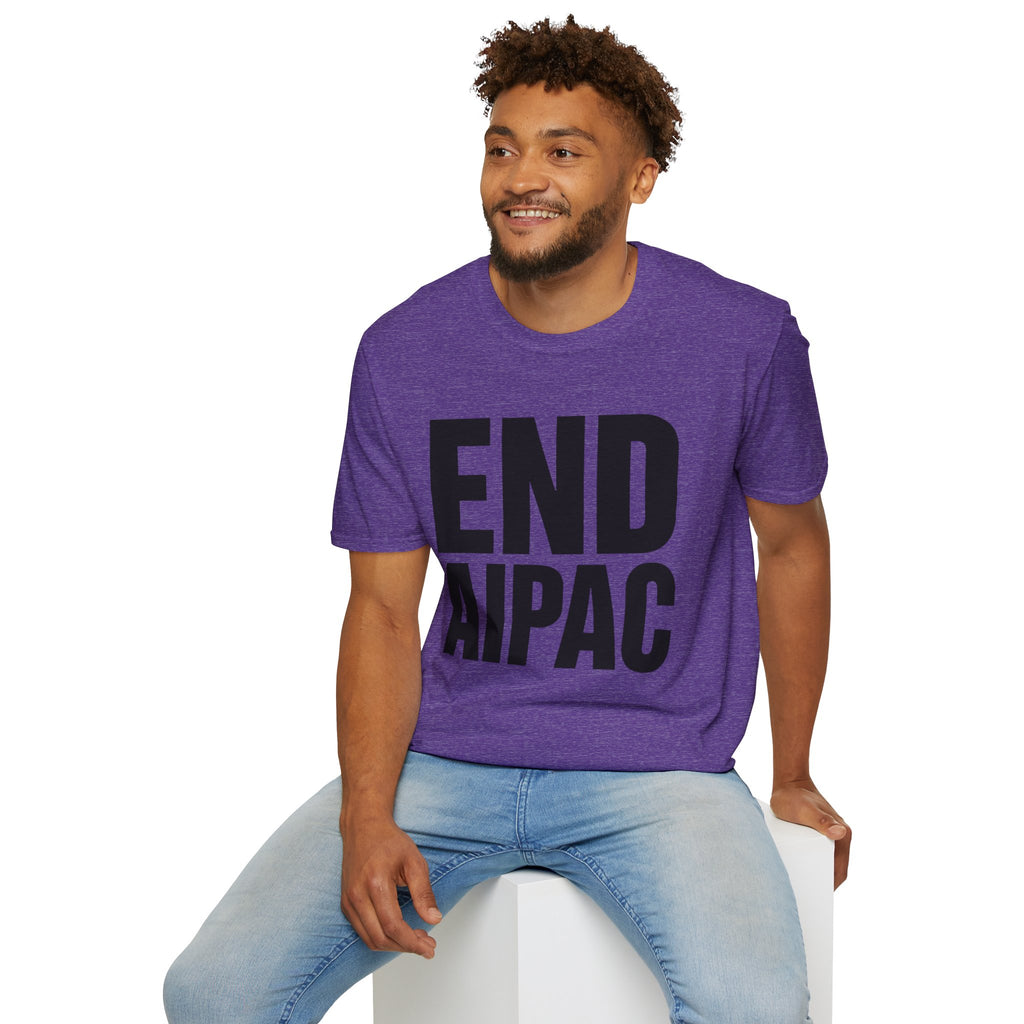 END AIPAC Bold Protest T-Shirt