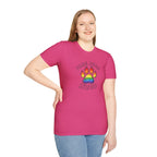Free Bear Hugs Rainbow Paw T-Shirt