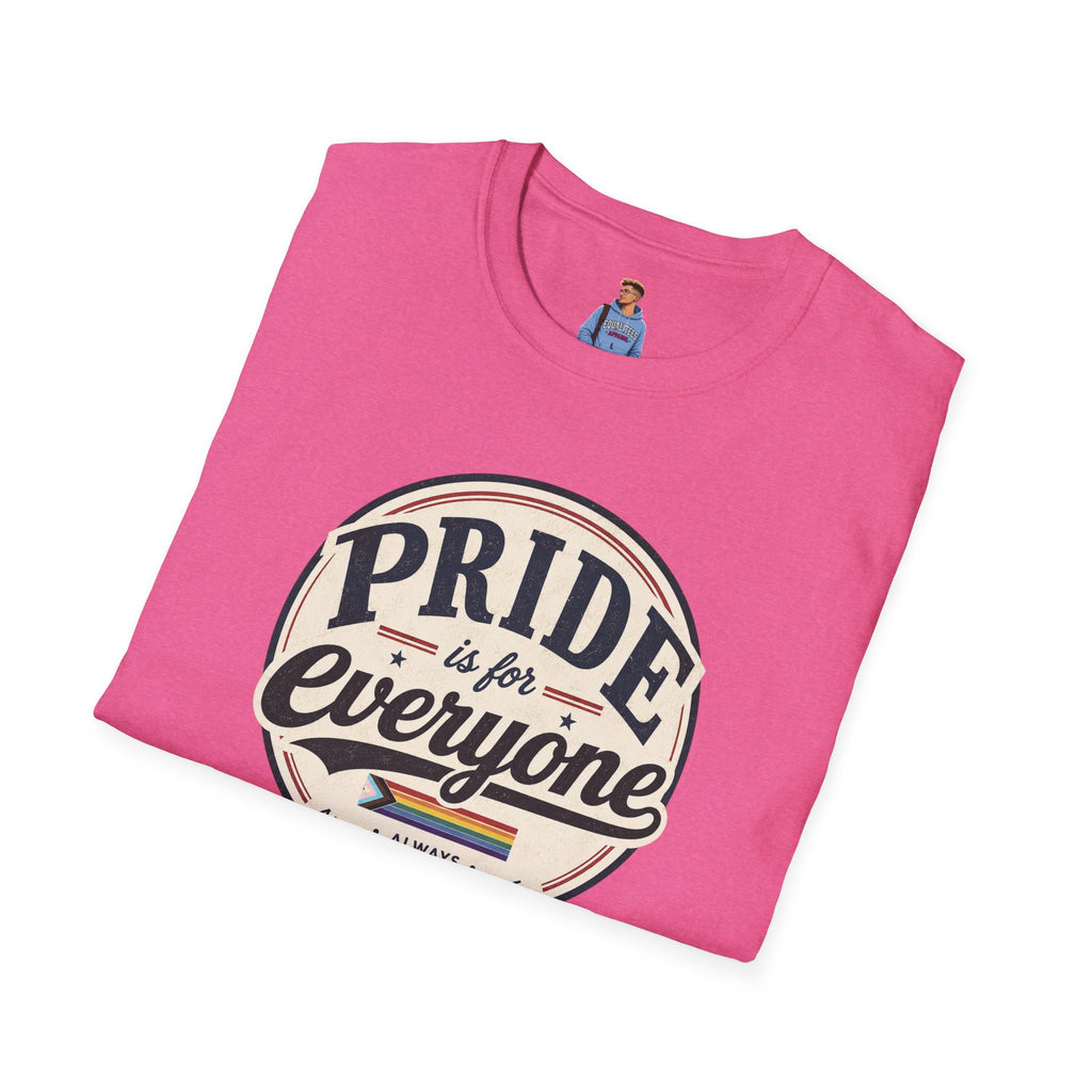 Pride Is for Everyone T-Shirt — Inclusive Retro Pride Tee