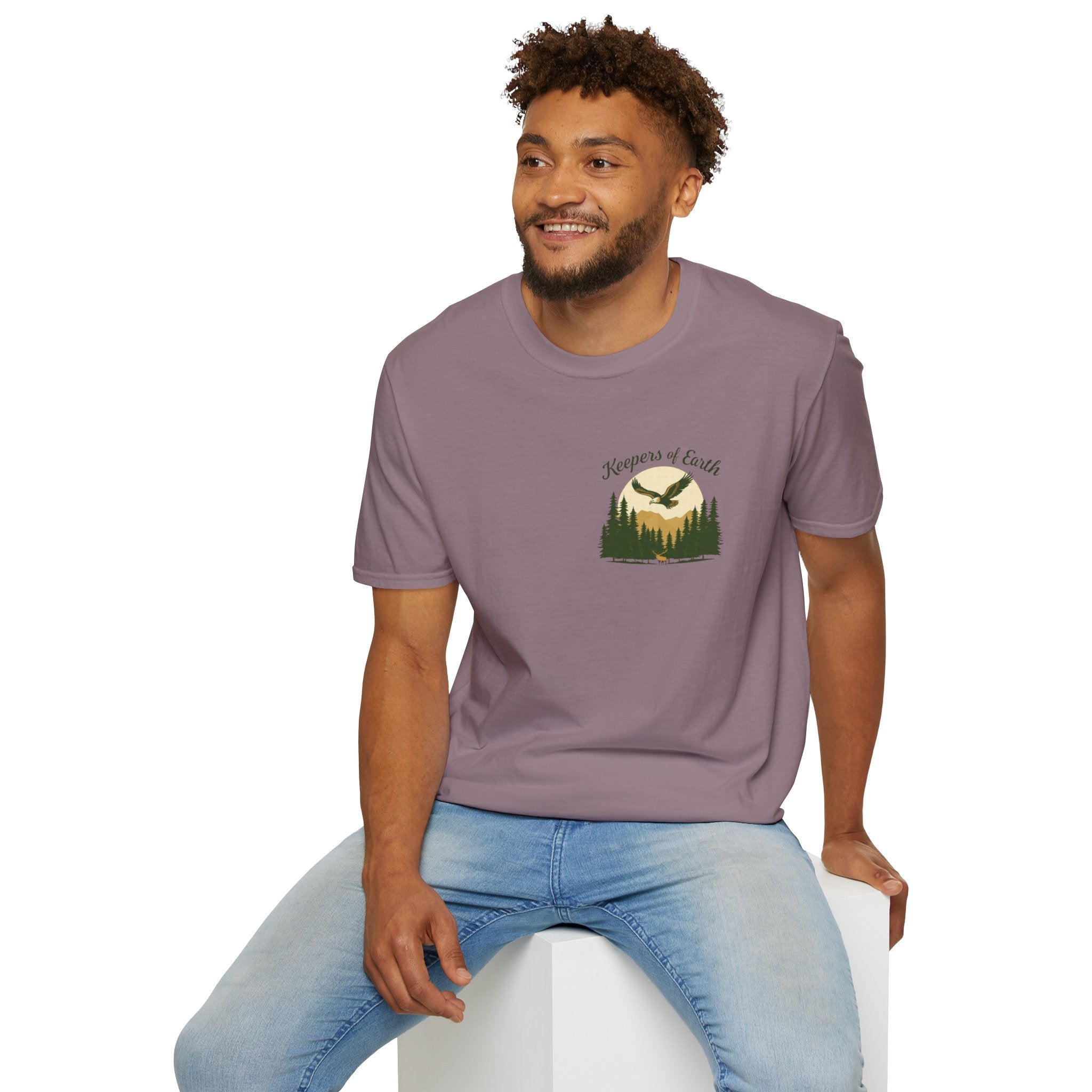 Keepers of the Earth Eagle and Elk T-shirt