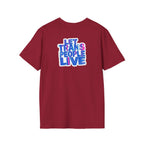 Unisex Softstyle T-Shirt: Nothing Makes You an Expert on Skin You Don't Live In - Let Trans People Live Design