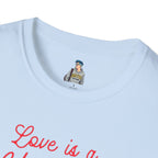Unisex Softstyle T-Shirt - Love is a Universal Language Tee for Positive Vibes