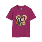 Are You An Ally? T-Shirt — Vintage Pride Ally Tee