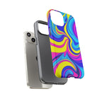 Psychedelic Swirl Tough Phone Case for iPhone