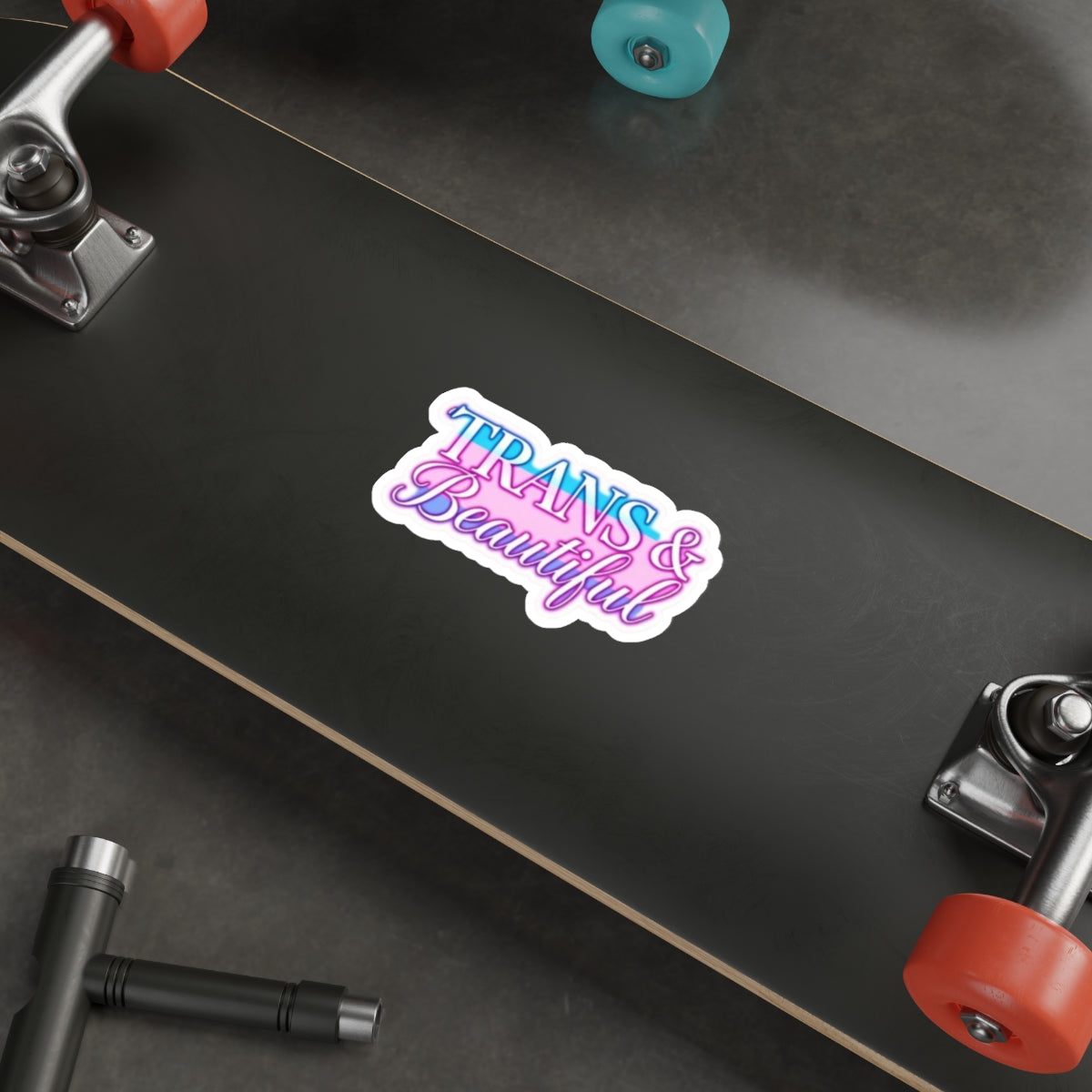 Die-Cut Stickers - TRANS & BEAUTIFUL