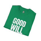 Good Will Win Unisex Softstyle T-Shirt - Inspirational Apparel for Positivity and Support