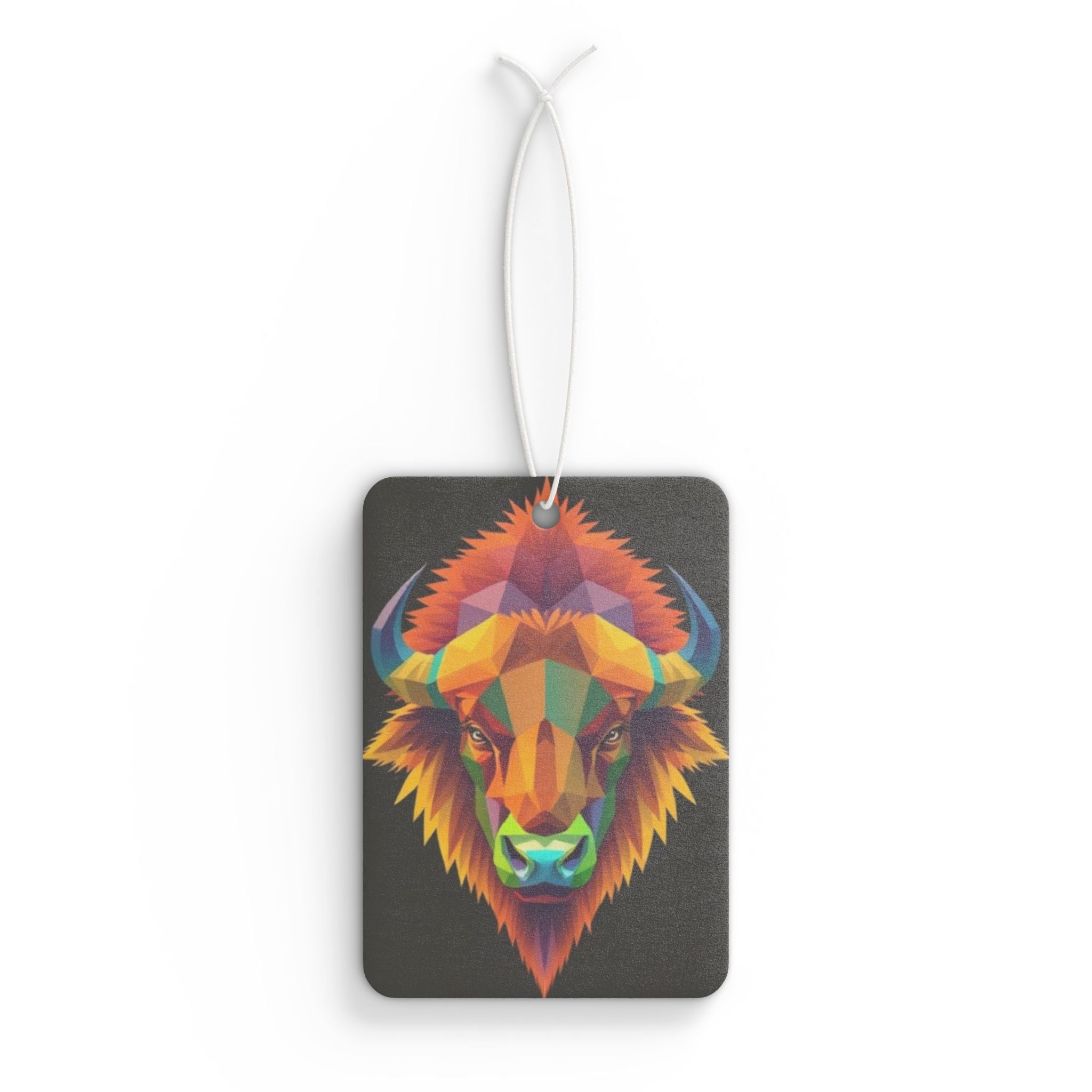 Fractal Bison Design - Car Air Freshener - Eclectic and Aromatic