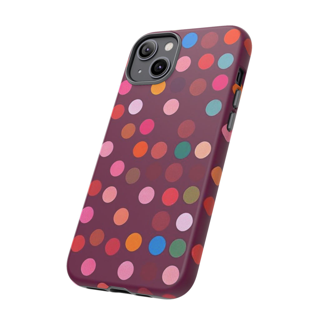 Polka Dot Tough Case for iPhone