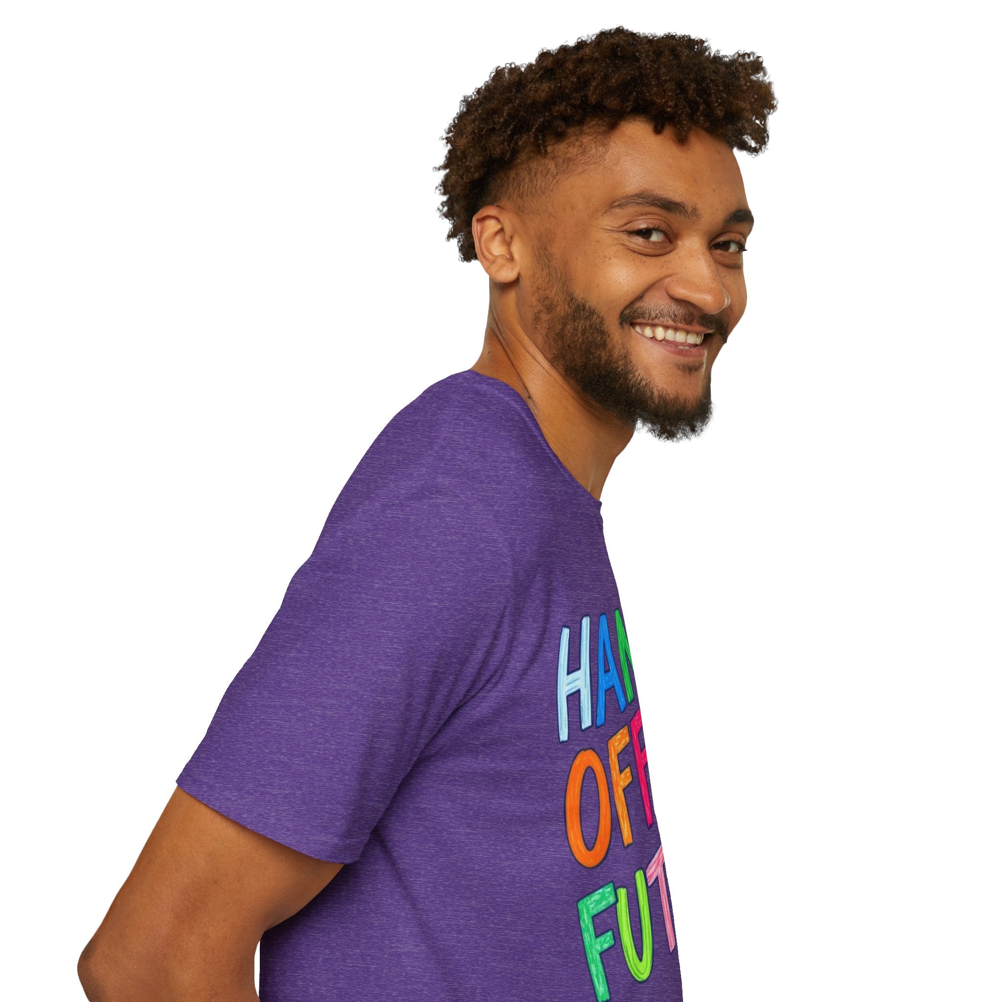 HANDS OFF MY FUTURE Political Statement T-Shirt