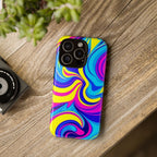 Psychedelic Swirl Tough Phone Case for iPhone