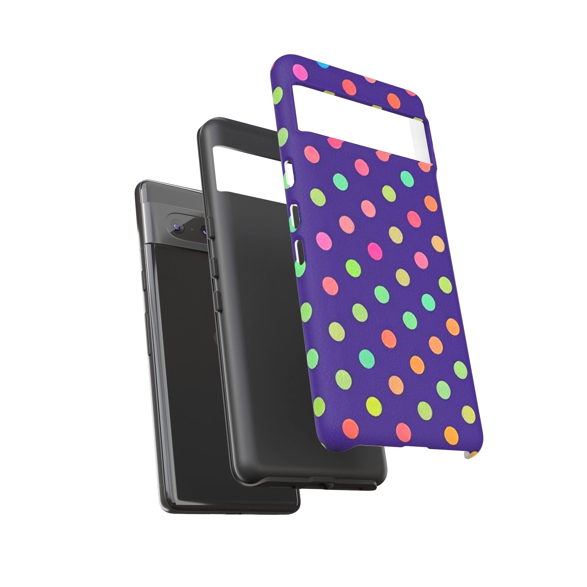 Colorful Polka-Dot Tough Case for Android