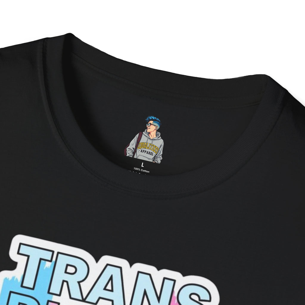 Trans Rights Unisex Softstyle T-Shirt - Support Equality & Trans Rights