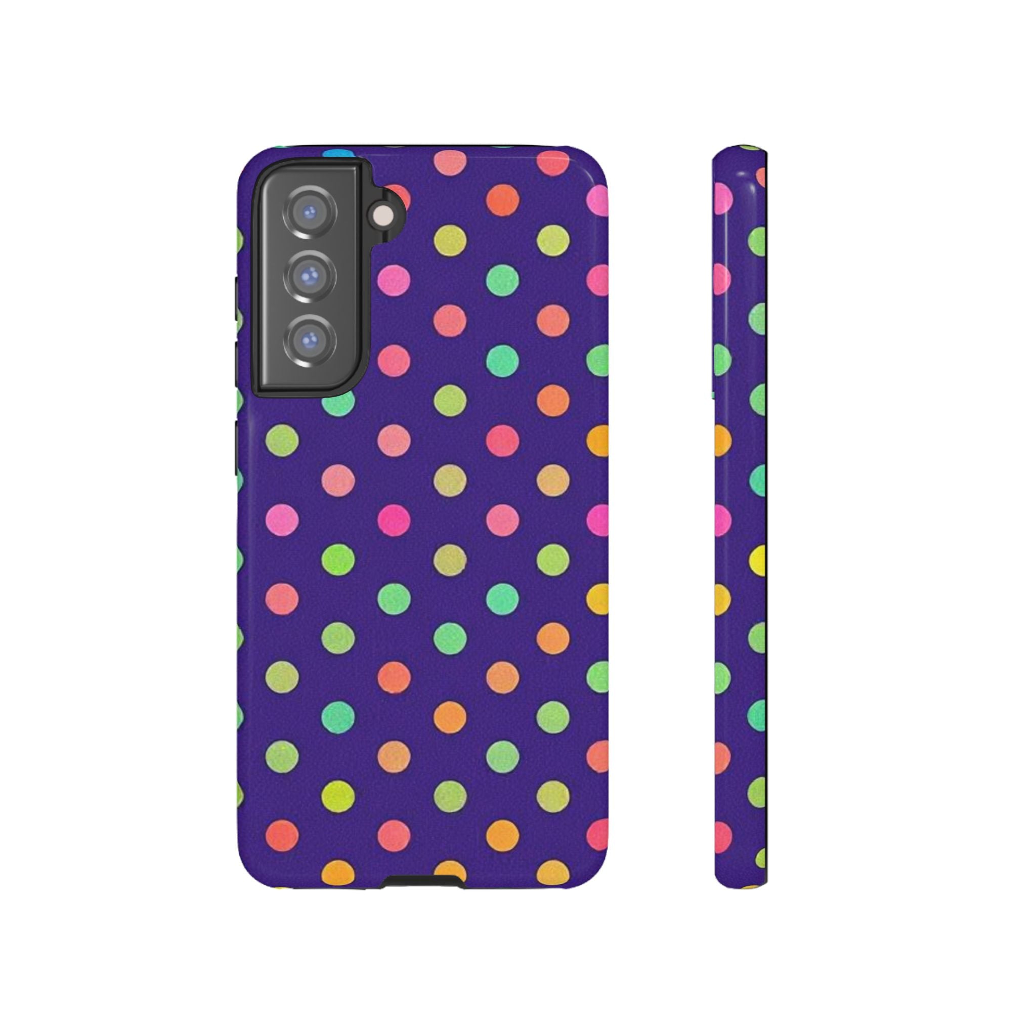 Colorful Polka-Dot Tough Case for Android