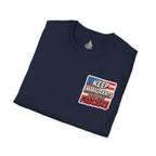 Keep Immigrants Deport Fascists Unisex Softstyle T-Shirt