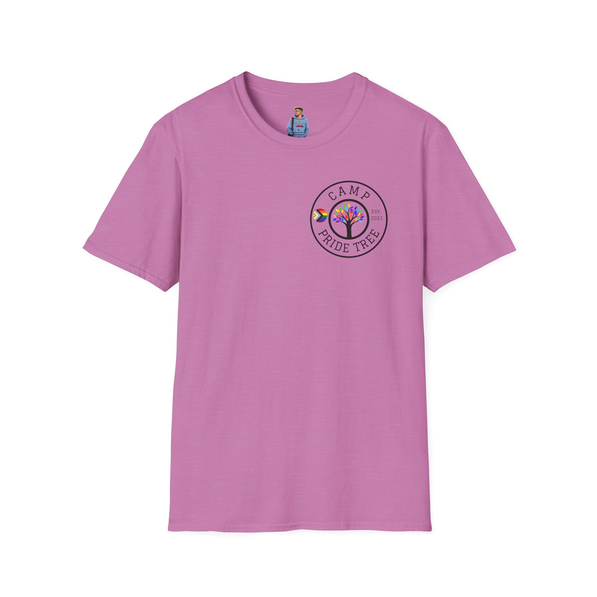 Camp Pride Tree T-Shirt — Logo Tee