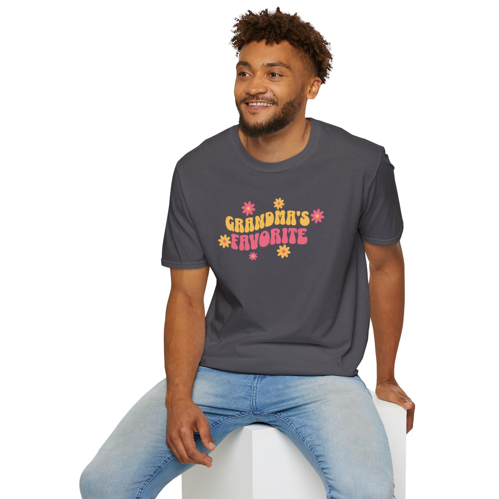 Grandma's Favorite Unisex Softstyle T-Shirt - EqualiTees.Me