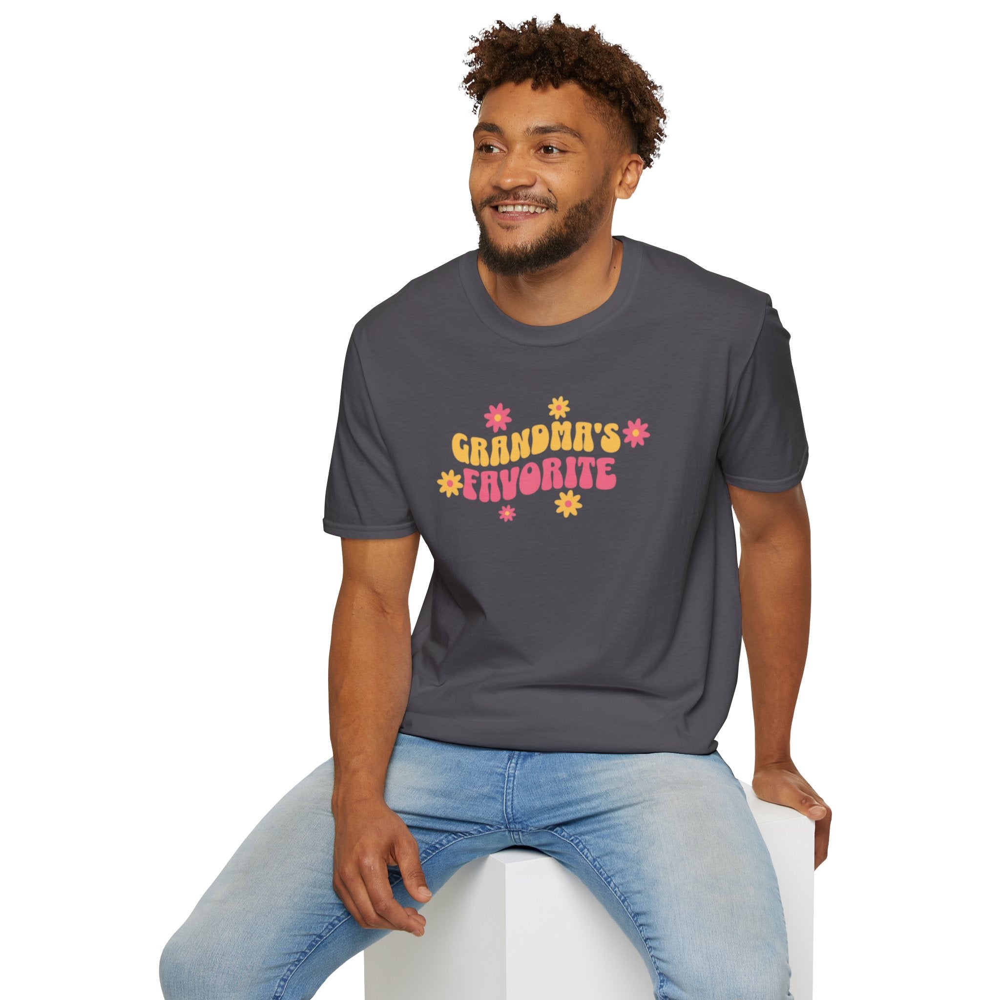 Grandma's Favorite Unisex Softstyle T-Shirt - EqualiTees.Me