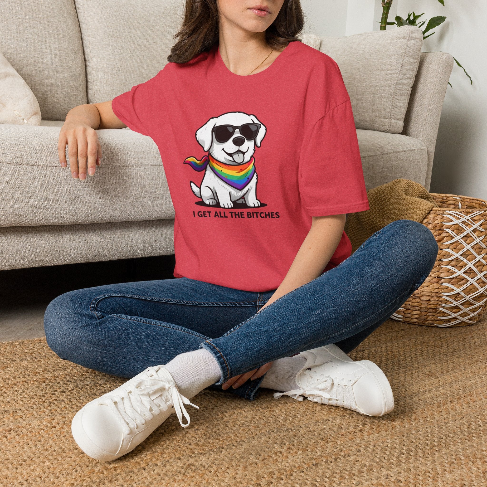 Cute Puppy Pride T‑Shirt