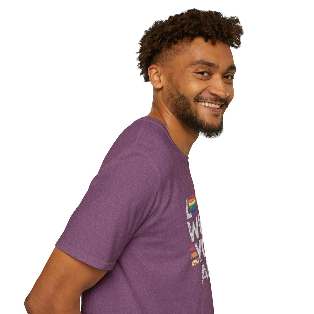 Love Who You Are Unisex Softstyle T-Shirt