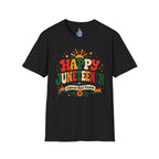 Juneteenth T-Shirt - "Happy Juneteenth" Retro Celebration Tee