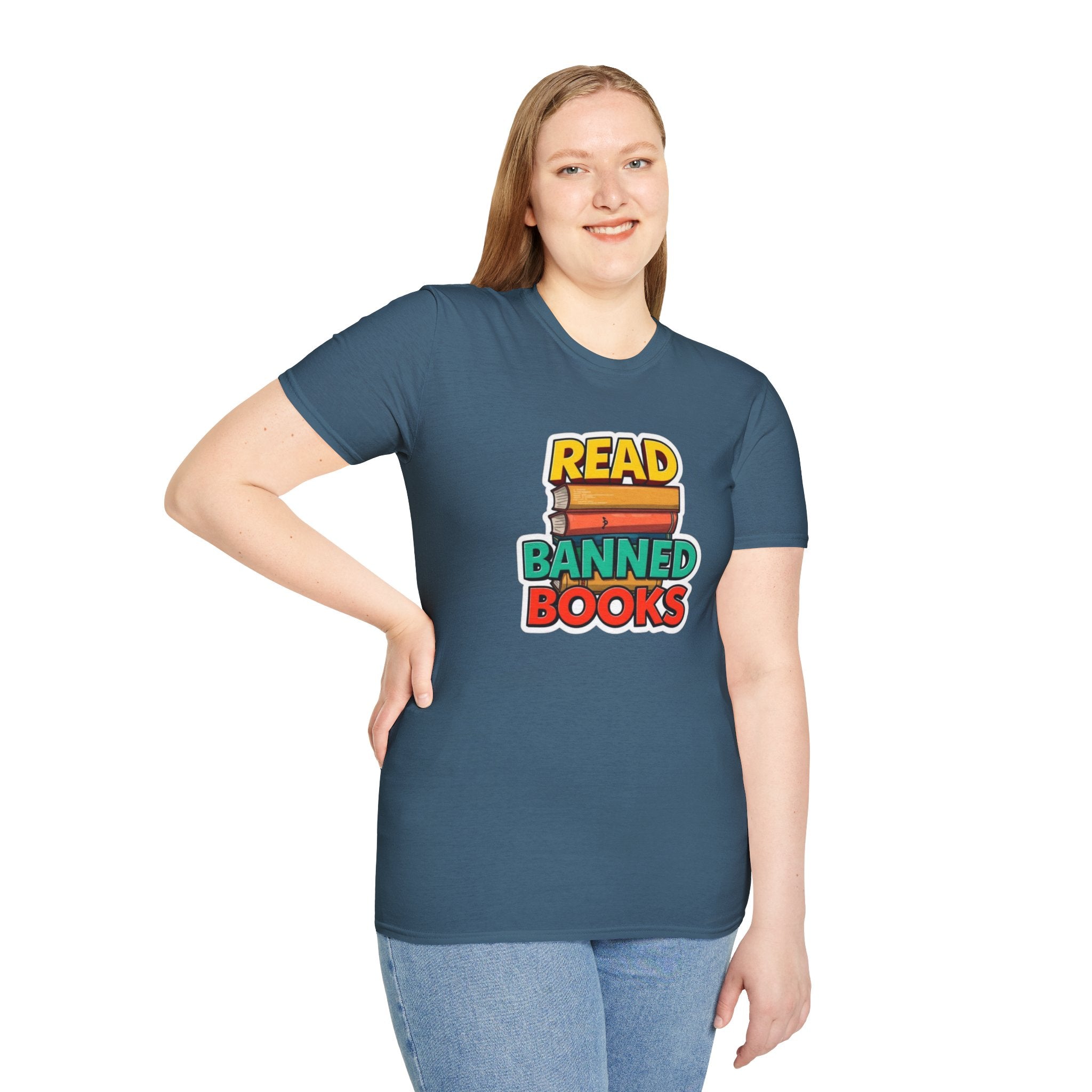 Unisex Softstyle T-Shirt - Read Banned Books