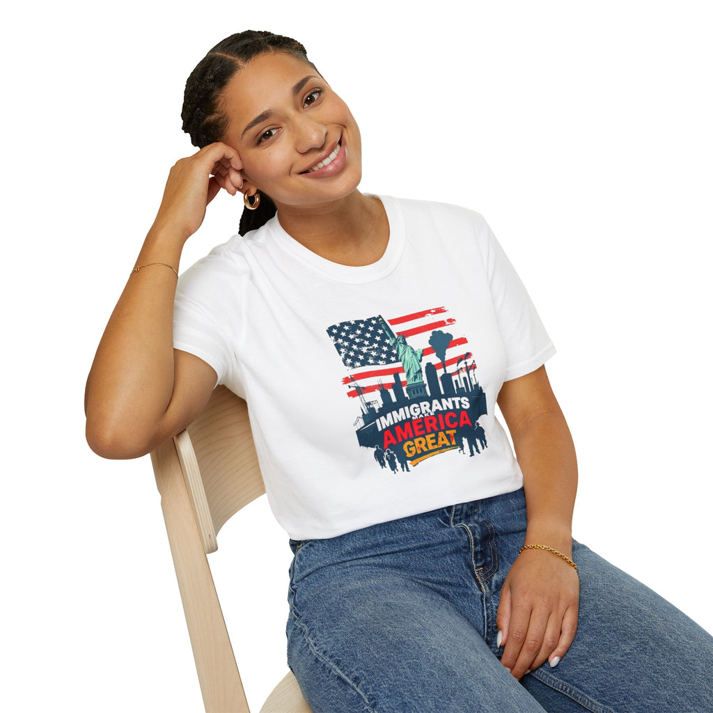 Immigrants Make America Great t-shirt