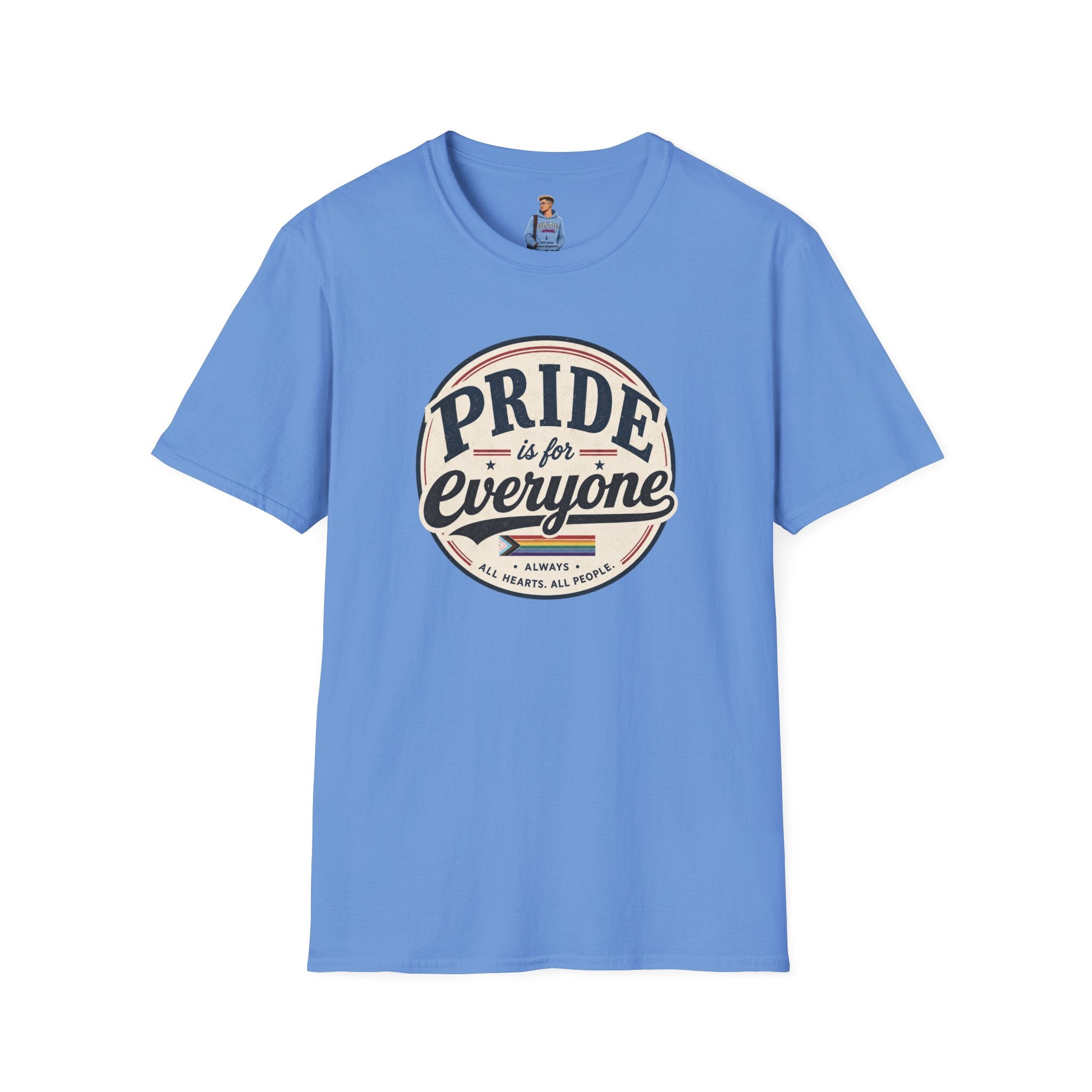 Pride Is for Everyone T-Shirt — Inclusive Retro Pride Tee