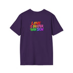 Rainbow Skeleton Love is Deeper Than Skin T-Shirt | Unisex Casual Tee