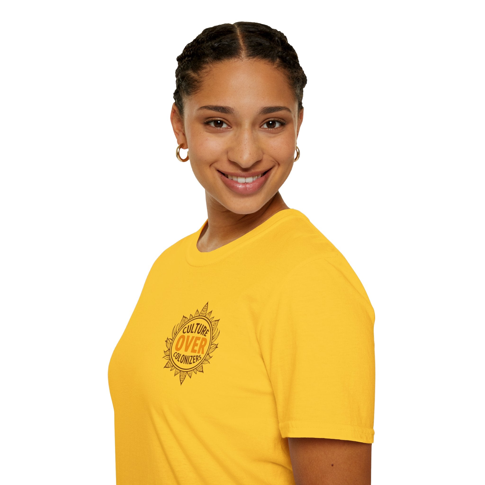 Culture Over Colonizers Unisex Softstyle T-Shirt