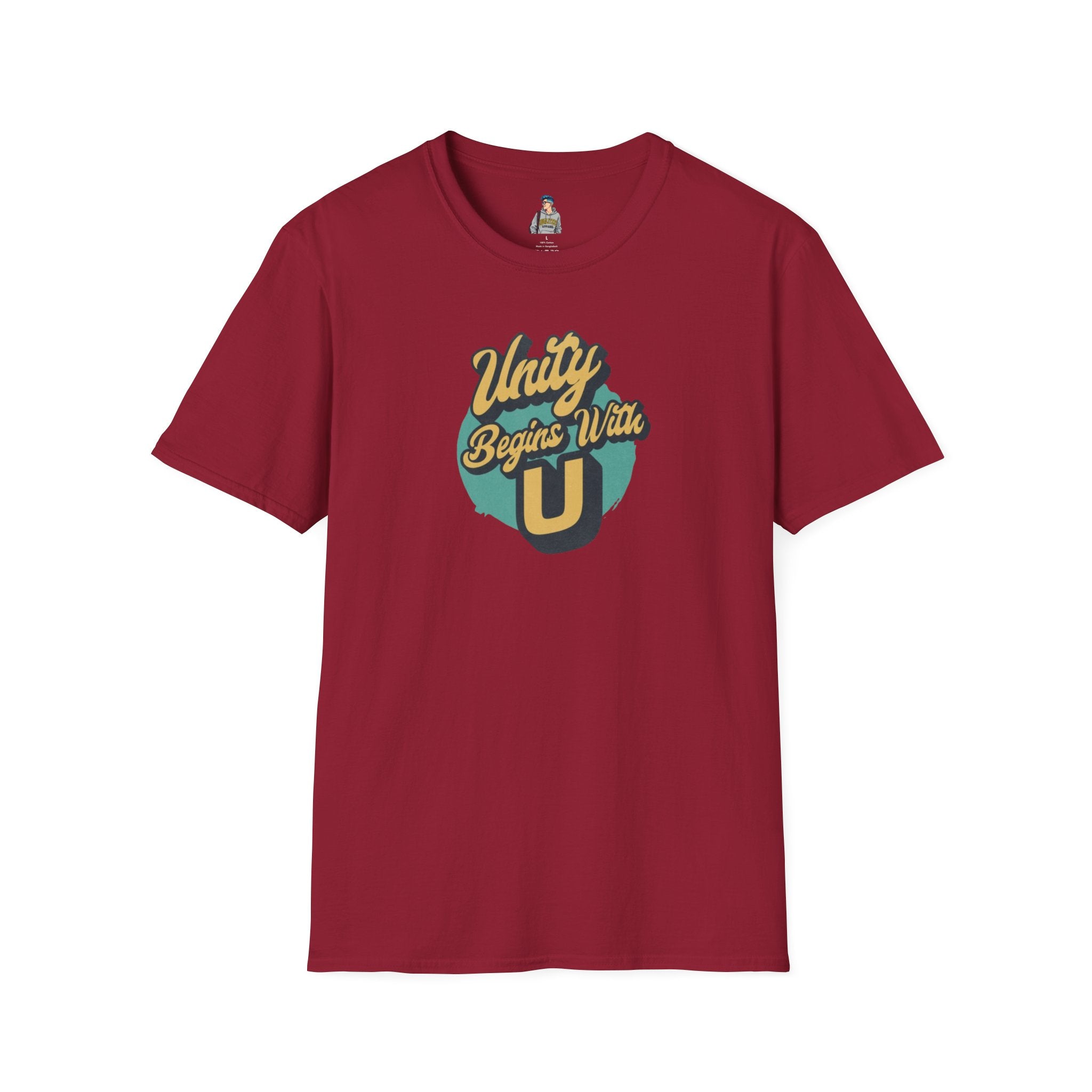 Unity Begins With U Unisex Softstyle T-Shirt