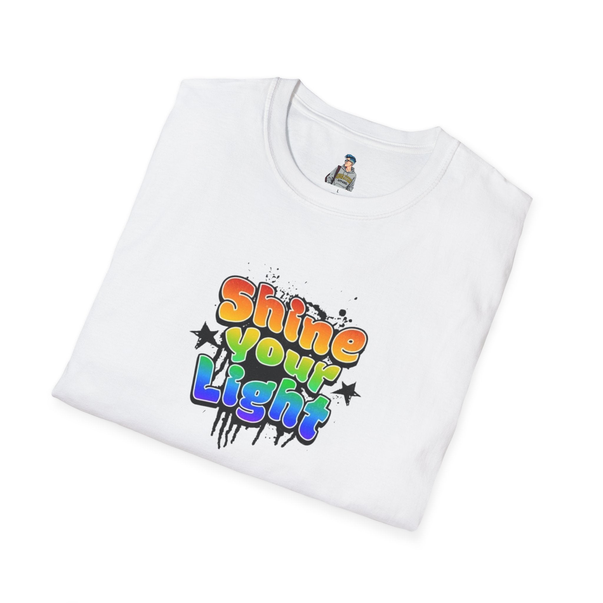 Shine Your Light Unisex Softstyle T-Shirt