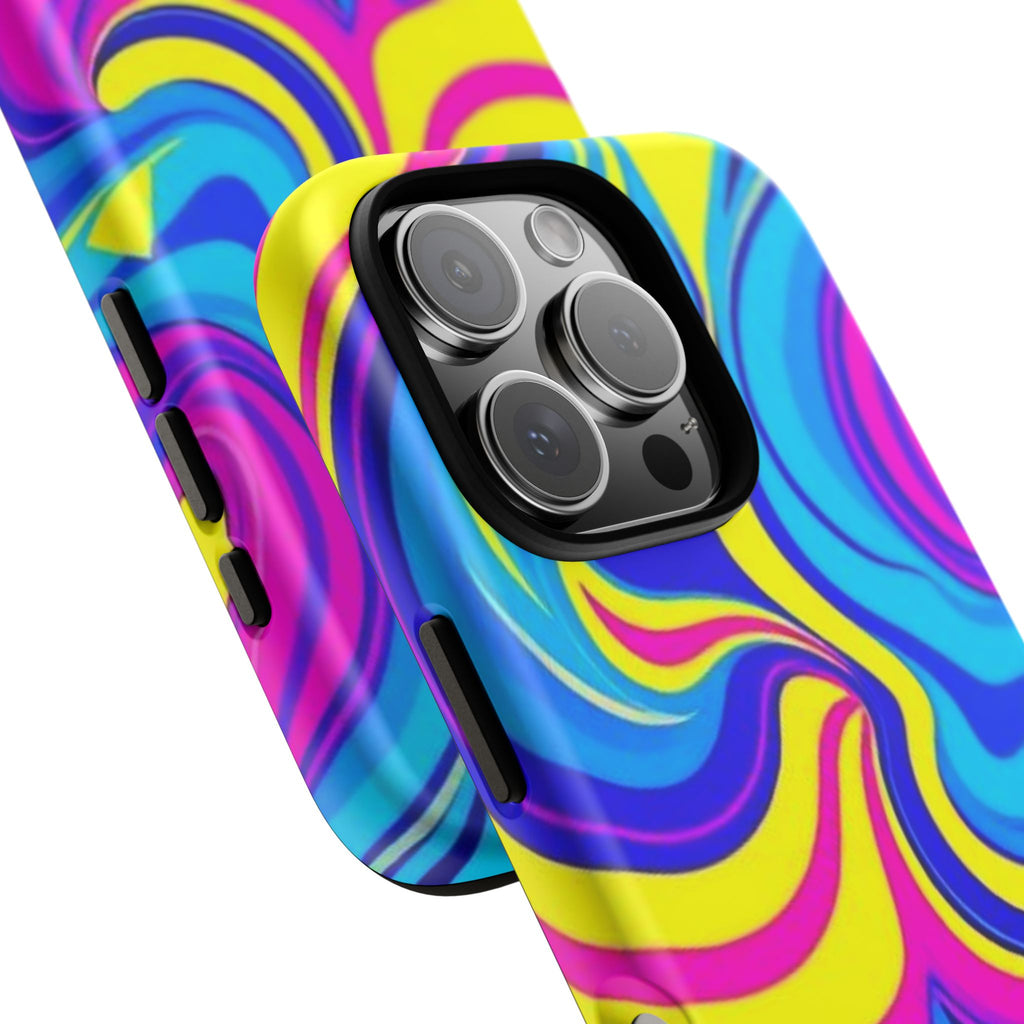 Psychedelic Swirl Tough Phone Case for iPhone