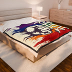 Dripping with Pride Velveteen Plush Blanket – For Comfort and Warmth